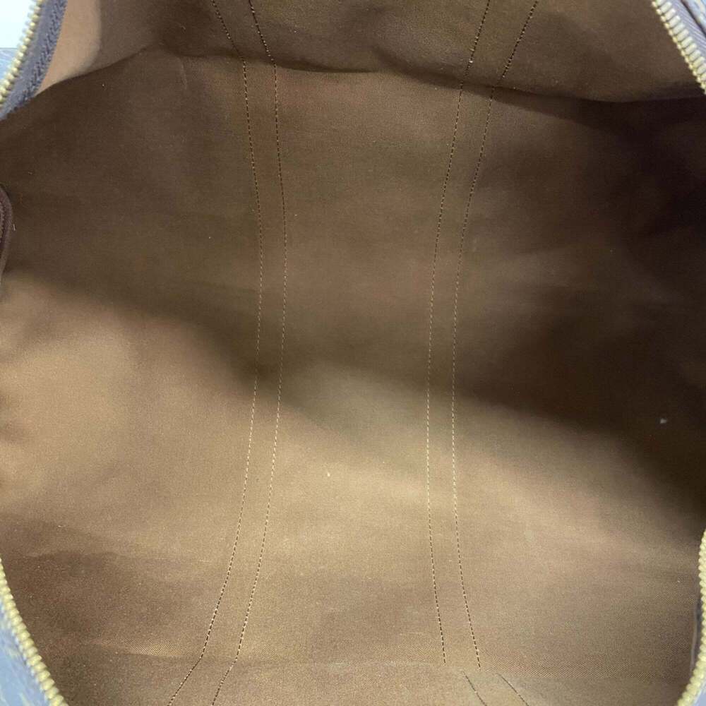 LOUIS VUITTON Brown Monogram Keepall 55 Boston Bag - Picture 4 of 11